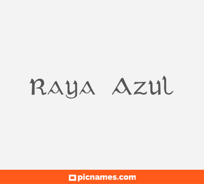 Raya Azul